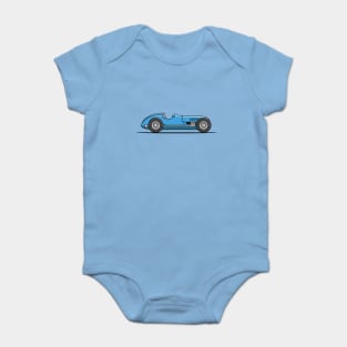 Classic Racing Car - Blue Baby Bodysuit